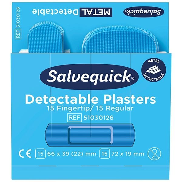 SalvequickSalvequick Blue Detectable PflasterstripsDocMed GmbH